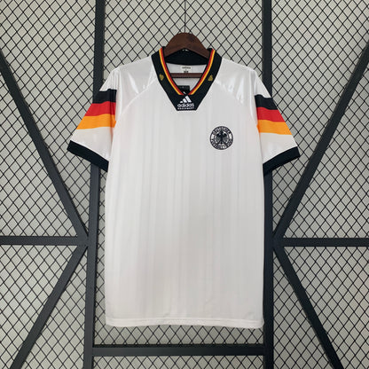 Retro nogometni dresovi Nemčija Domači Pristno Adidas 1992