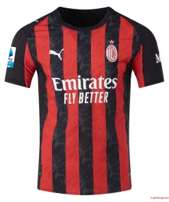 Alternative view of AC Milan Christian Pulisic 11 Nogometni Dresi Domači 2025/26