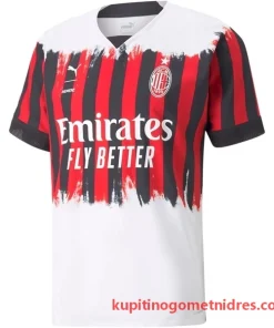 Alternative view of AC Milan Fourth Zlatan Ibrahimović 11 Nogometni Dresi Domači 2022/23