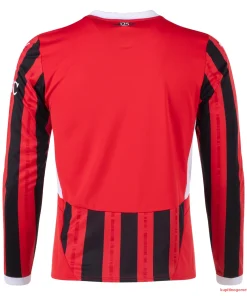 Alternative view of AC Milan Nogometni Dresi Domači 2024/25 - Dolgi Rokav