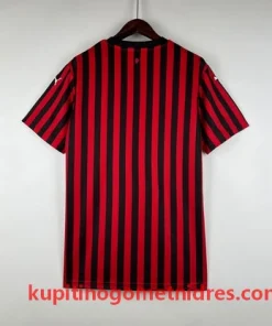 Alternative view of AC Milan Retro Nogometni Dresi Domači 19-20