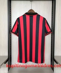 Alternative view of AC Milan Retro Nogometni Dresi Domači 191995/96