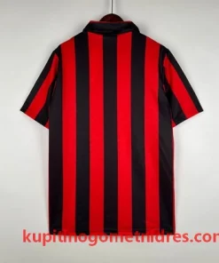 Alternative view of AC Milan Retro Nogometni Dresi Domači 1989