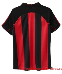 Alternative view of AC Milan Retro Nogometni Dresi Domači 2000/02