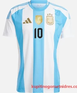 Alternative view of Argentina Lionel Messi 10 Nogometni Dresi Domači 2024