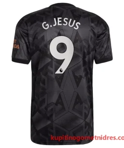 Alternative view of Arsenal G.Jesus 9 Nogometni Dresi Gostujoči 2022/23