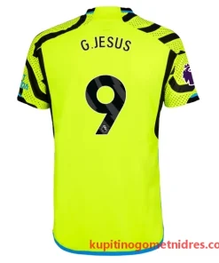 Alternative view of Arsenal G.Jesus 9 Nogometni Dresi Gostujoči 2023/24