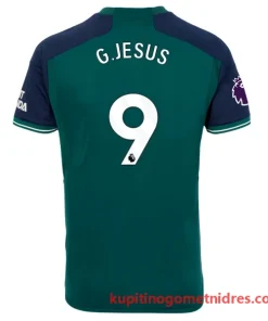 Alternative view of Arsenal G.Jesus 9 Nogometni Dresi Tretji 2023/24