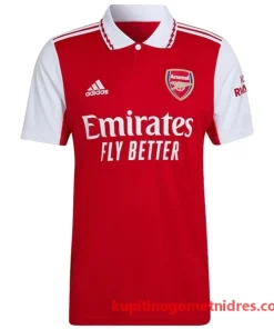 Alternative view of Arsenal Granit Xhaka 34 Nogometni Dresi Domači 2022/23