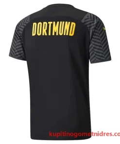 Alternative view of BVB Borussia Dortmund Nogometni Dresi Gostujoči 2021-22