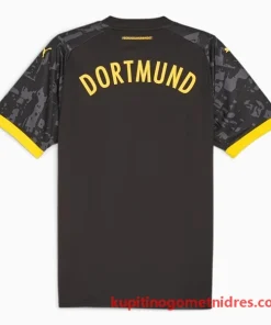 Alternative view of BVB Borussia Dortmund Nogometni Dresi Gostujoči 2023/24