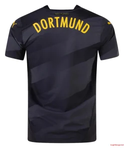 Alternative view of BVB Borussia Dortmund Nogometni Dresi Gostujoči 2024/25