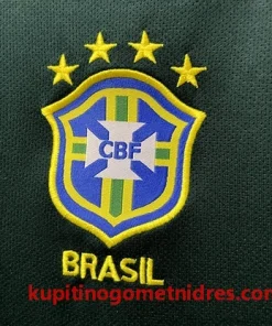 Alternative view of Brazilija Retro 1998 Vratar Nogometni Dresi