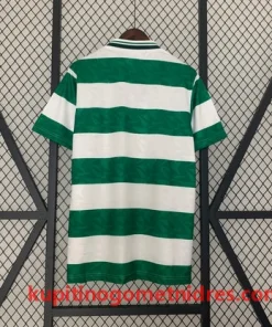 Alternative view of Celtic Retro Nogometni Dresi Domači 89-91