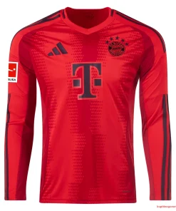 Alternative view of FC Bayern München Harry Kane 9 Nogometni Dresi Domači 2024/25 - Dolgi Rokav