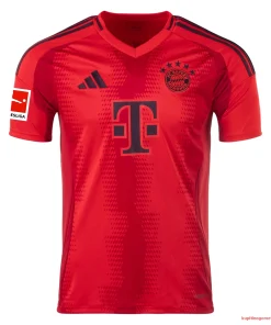 Alternative view of FC Bayern München Jamal Musiala 42 Nogometni Dresi Domači 2024/25