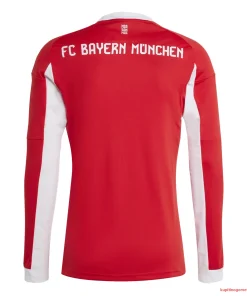 Alternative view of FC Bayern München Nogometni Dresi Domači 2025/26 - Dolgi Rokav