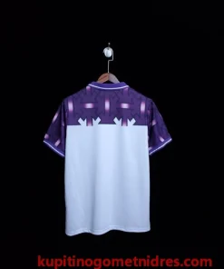 Alternative view of Fiorentina Retro Nogometni Dresi Gostujoči 92-93