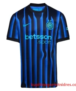 Alternative view of Inter Milan Dumfries 2 Nogometni Dresi Domači 2025/26
