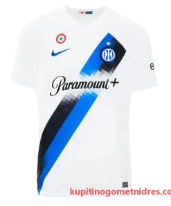 Alternative view of Inter Milan Dumfries 2 Nogometni Dresi Gostujoči 2023/24