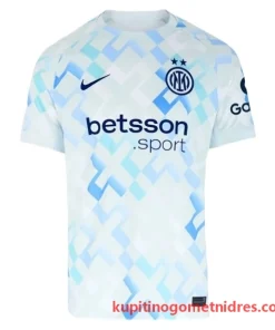 Alternative view of Inter Milan Dumfries 2 Nogometni Dresi Gostujoči 2025/26