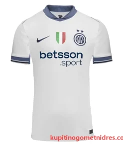 Alternative view of Inter Milan Lautaro 10 Nogometni Dresi Gostujoči 2024/25
