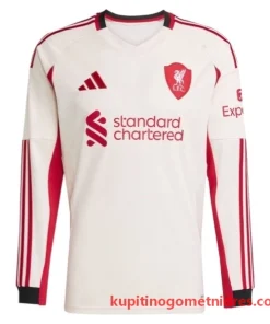 Alternative view of Liverpool M.Salah 11 Nogometni Dresi Gostujoči 2025/26 - Dolgi Rokav