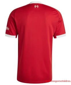 Alternative view of Liverpool Nogometni Dresi Domači 2025/26