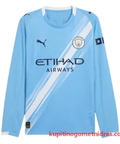 Alternative view of Manchester City Cherki 10 Nogometni Dresi Domači 2025/26 - Dolgi Rokav