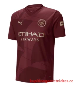 Alternative view of Manchester City Rúben 3 Nogometni Dresi Tretji 2024/25