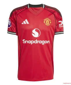 Alternative view of Manchester United B.Fernandes 8 Nogometni Dresi Domači 2025/26