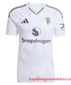 Alternative view of Manchester United Cunha 10 Nogometni Dresi Gostujoči 2025/26