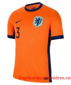 Alternative view of Nizozemska De Ligt 3 Nogometni Dresi Domači 2024