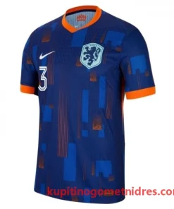 Alternative view of Nizozemska De Ligt 3 Nogometni Dresi Gostujoči 2024