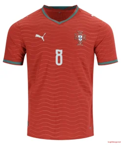Alternative view of Novo Portugalska Bruno Fernandes 8 Nogometni Dresi Domači 2026