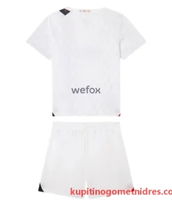 Alternative view of Otroški AC Milan Nogometni Dresi Kompleti Gostujoči 2023/24