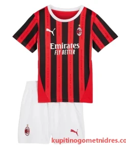 Alternative view of Otroški AC Milan Pulisic 11 Nogometni Dresi Kompleti Domači 2024/25