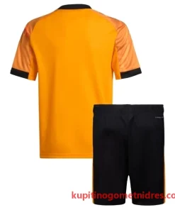 Alternative view of Otroški AS Roma Nogometni Dresi Kompleti Gostujoči 2025/26