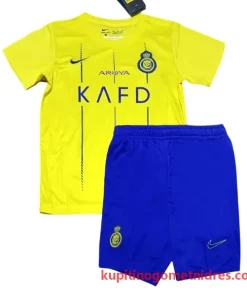 Alternative view of Otroški Al Nassr FC Cristiano Ronaldo 7 Nogometni Dresi Kompleti Domači 2023/24