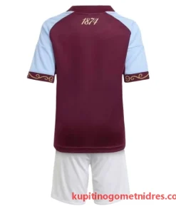 Alternative view of Otroški Aston Villa Nogometni Dresi Kompleti Domači 2025/26