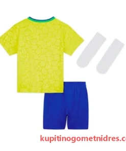 Alternative view of Otroški Brazilija Nogometni Dresi Kompleti Domači 2022