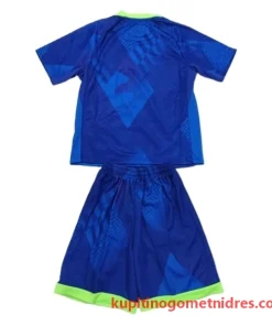 Alternative view of Otroški Brazilija Nogometni Dresi Kompleti Gostujoči 2025