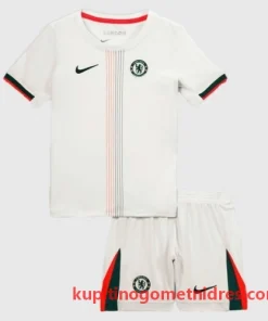 Alternative view of Otroški Chelsea Caicedo 25 Nogometni Dresi Kompleti Gostujoči 2025/26