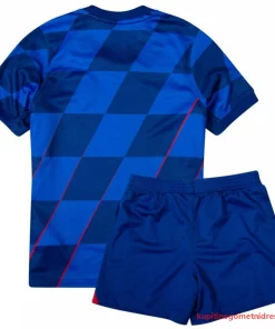 Alternative view of Otroški Hrvaška Nogometni Dresi Kompleti Gostujoči 2024