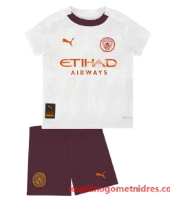Alternative view of Otroški Manchester City Erling Haaland 9 Nogometni Dresi Kompleti Gostujoči 2023/24