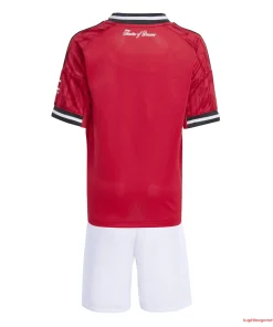 Alternative view of Otroški Manchester United Nogometni Dresi Kompleti Domači 2025/26