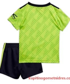 Alternative view of Otroški Manchester United Nogometni Dresi Kompleti Tretji 2022/23