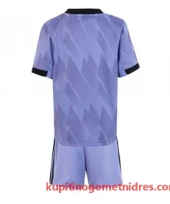 Alternative view of Otroški Real Madrid Nogometni Dresi Kompleti Gostujoči 2022/23