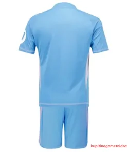 Alternative view of Otroški Real Madrid Nogometni Dresi Kompleti Vratar 2024/25