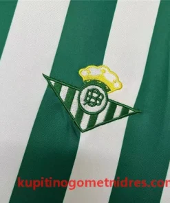 Alternative view of Real Betis Retro Nogometni Dresi Domači 1982-85